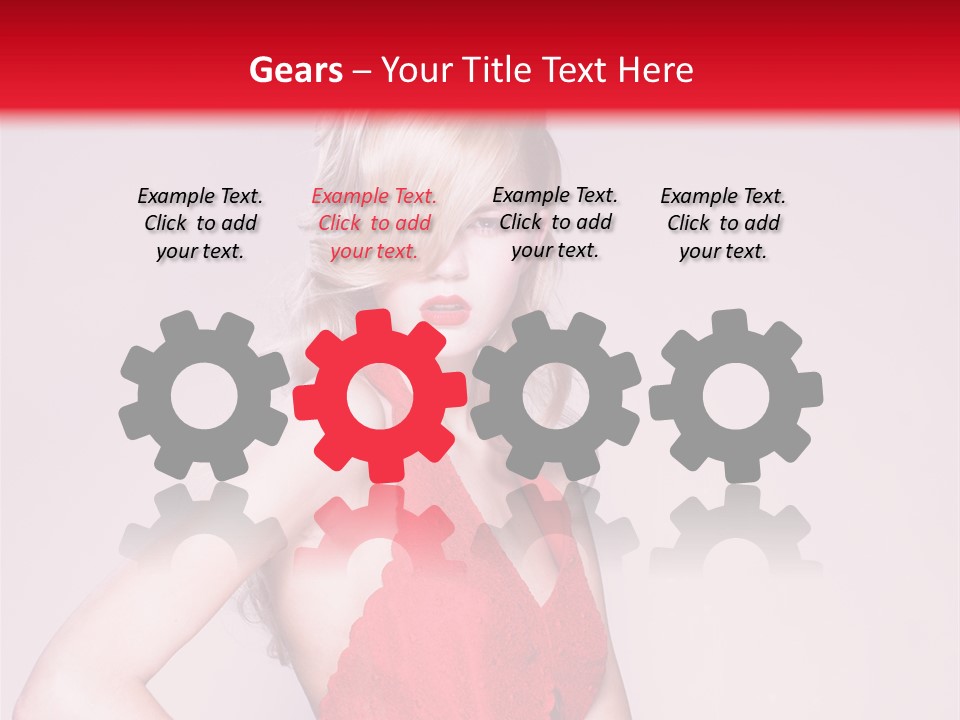 Looking Long People PowerPoint Template