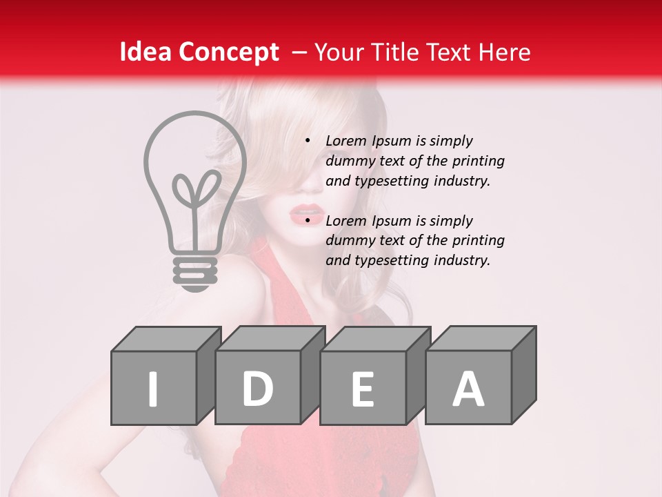 Looking Long People PowerPoint Template