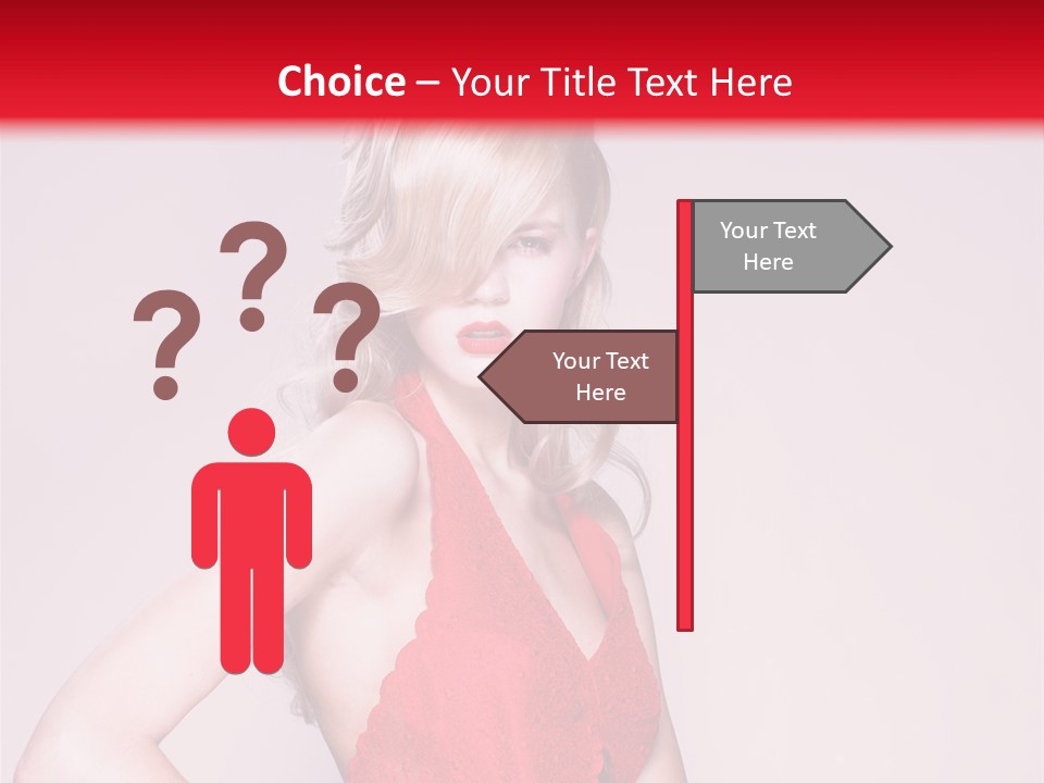 Looking Long People PowerPoint Template