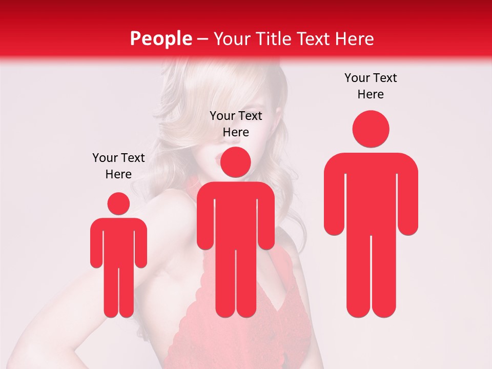 Looking Long People PowerPoint Template
