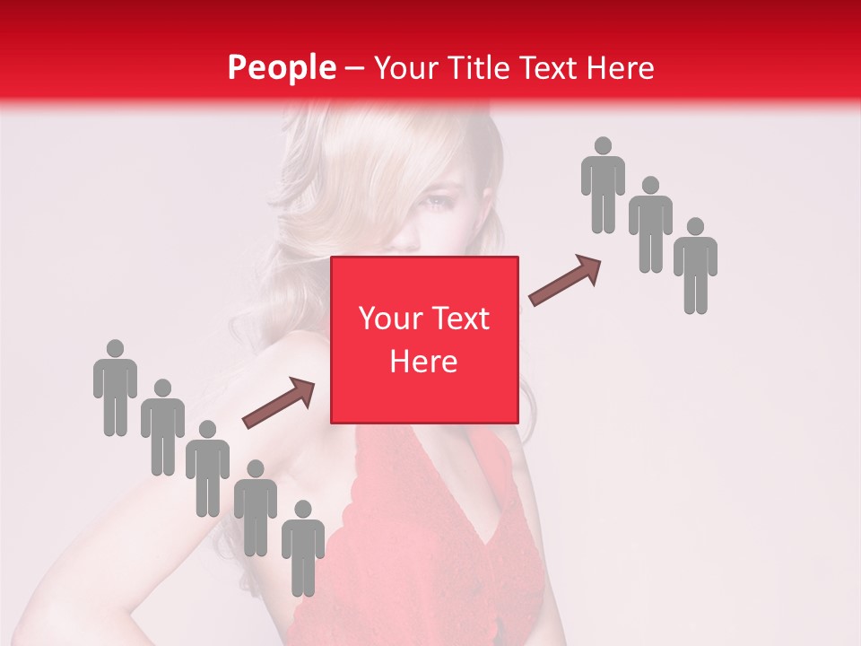Looking Long People PowerPoint Template