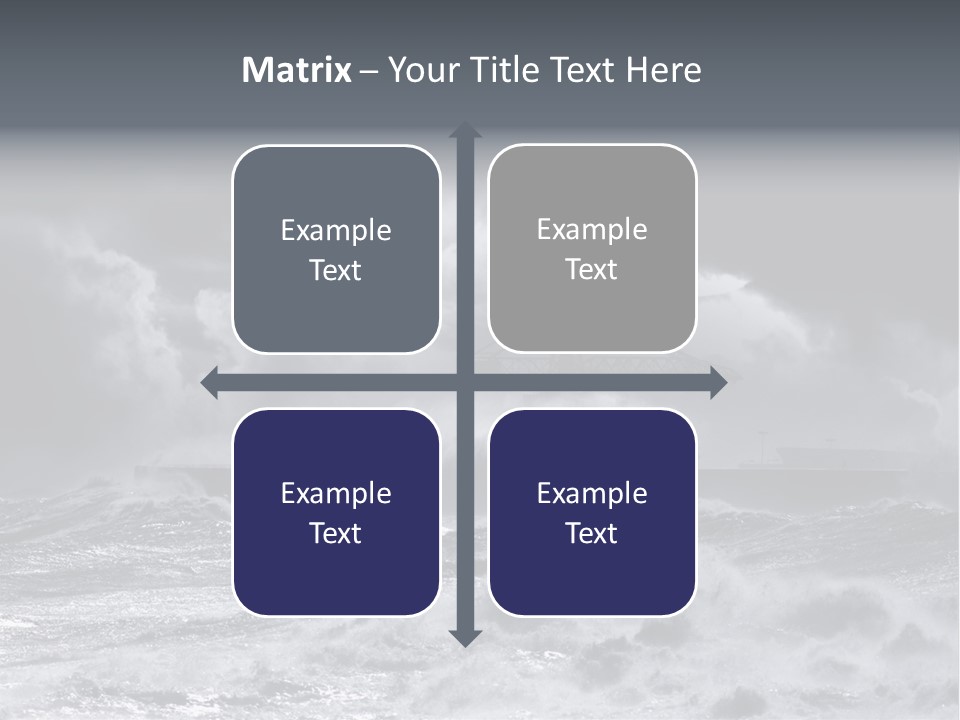 Leixoes Energy Dark PowerPoint Template