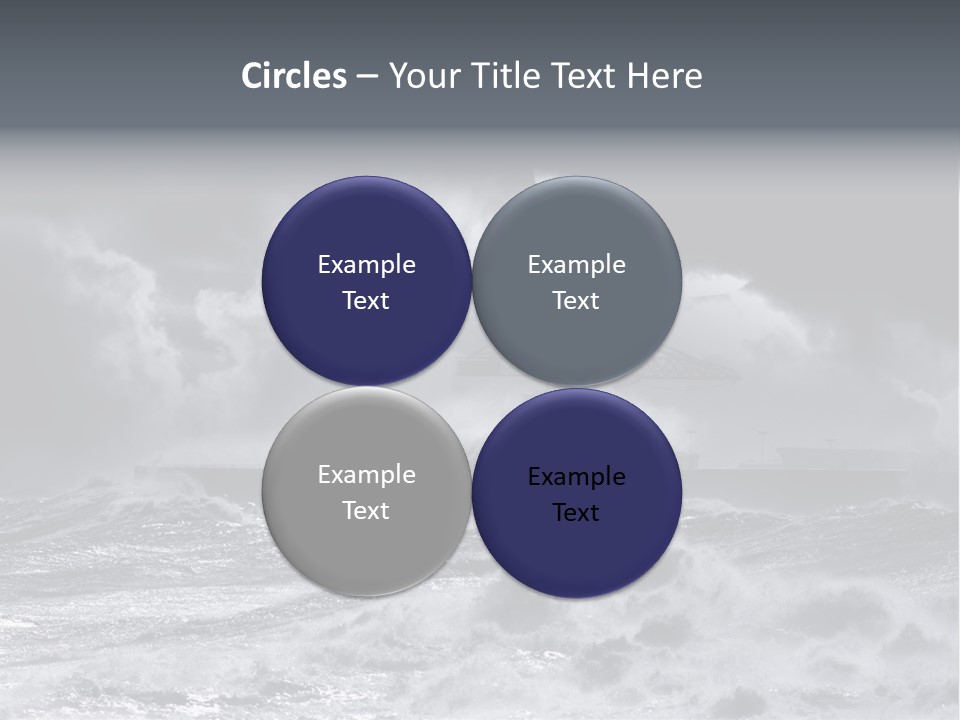Leixoes Energy Dark PowerPoint Template