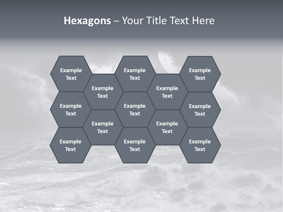 Leixoes Energy Dark PowerPoint Template