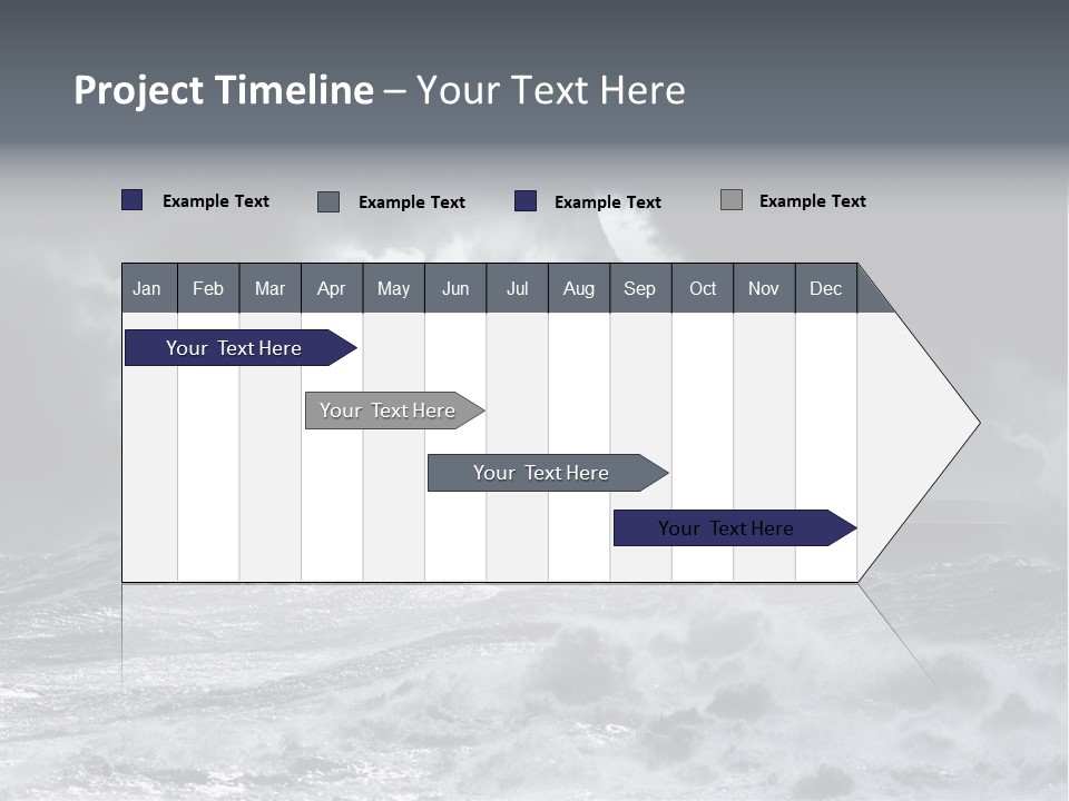 Leixoes Energy Dark PowerPoint Template
