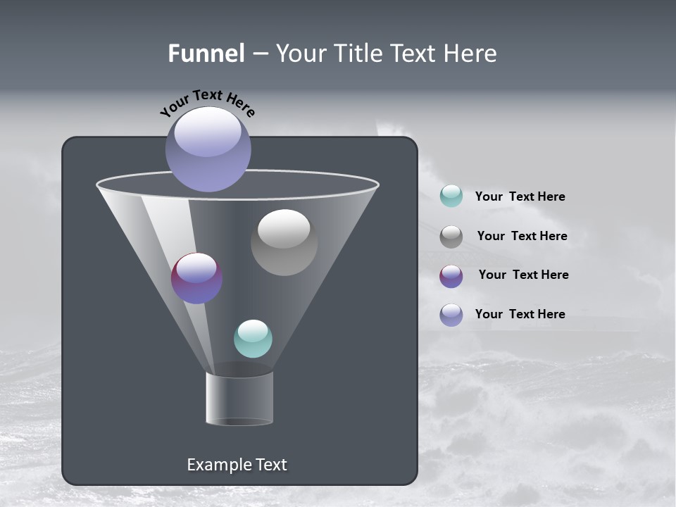 Leixoes Energy Dark PowerPoint Template