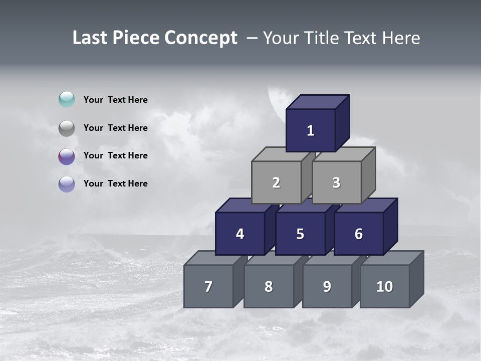 Leixoes Energy Dark PowerPoint Template