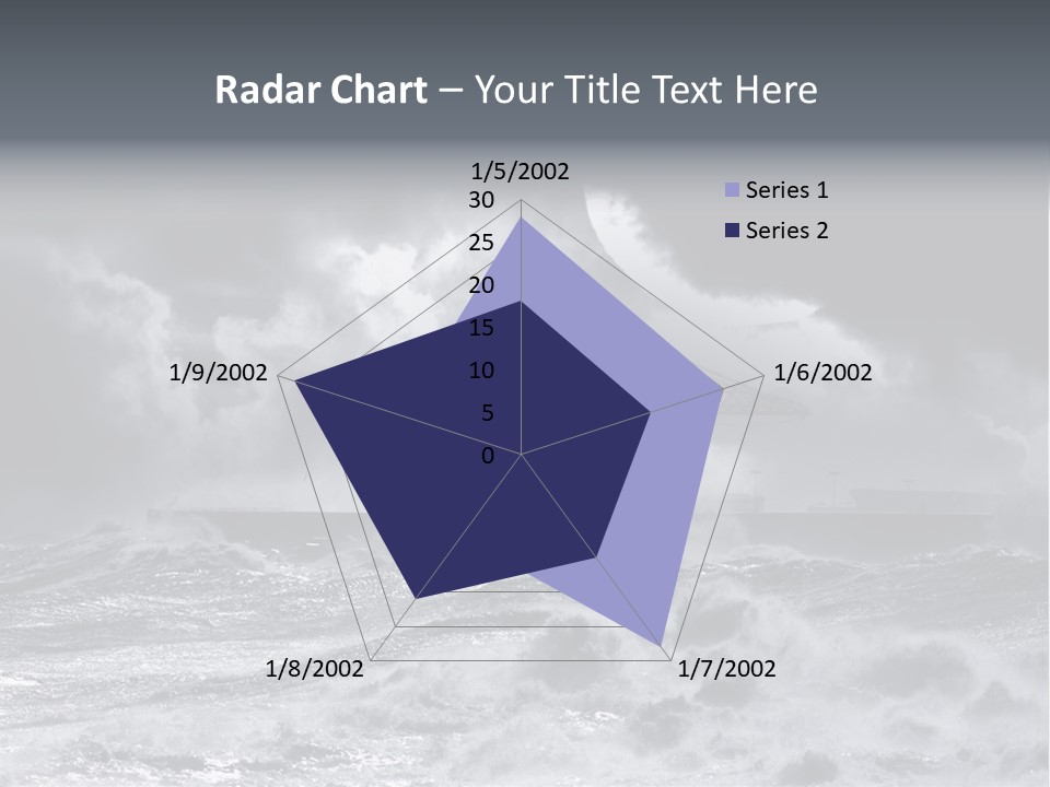 Leixoes Energy Dark PowerPoint Template