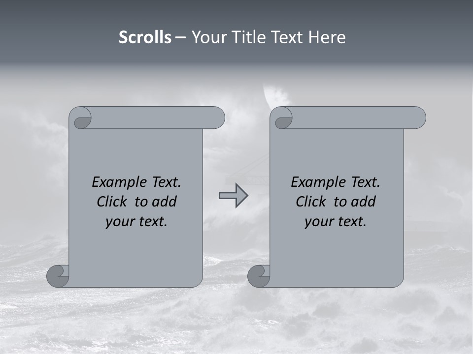 Leixoes Energy Dark PowerPoint Template