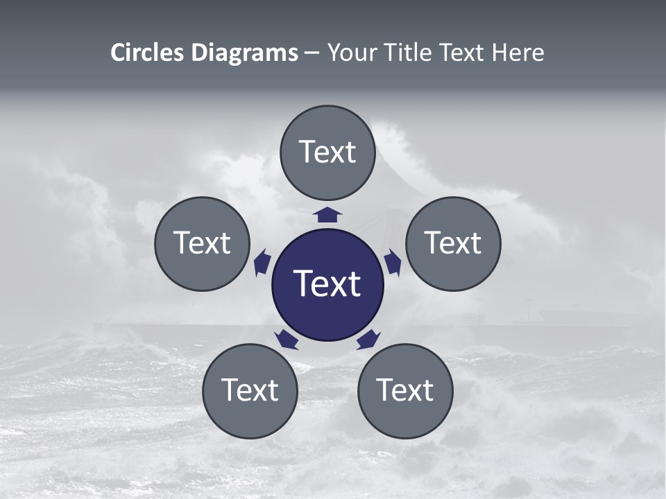 Leixoes Energy Dark PowerPoint Template