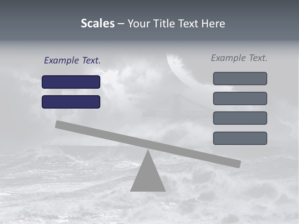 Leixoes Energy Dark PowerPoint Template