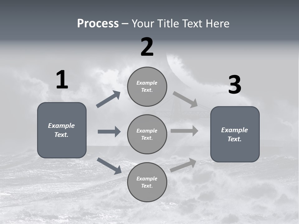 Leixoes Energy Dark PowerPoint Template