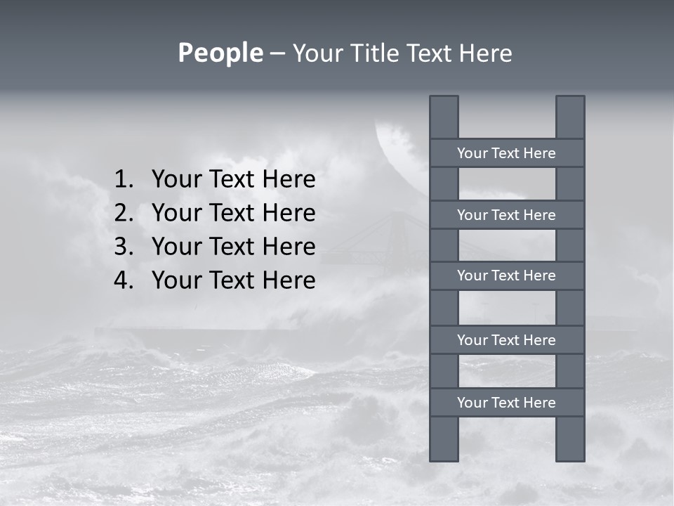 Leixoes Energy Dark PowerPoint Template