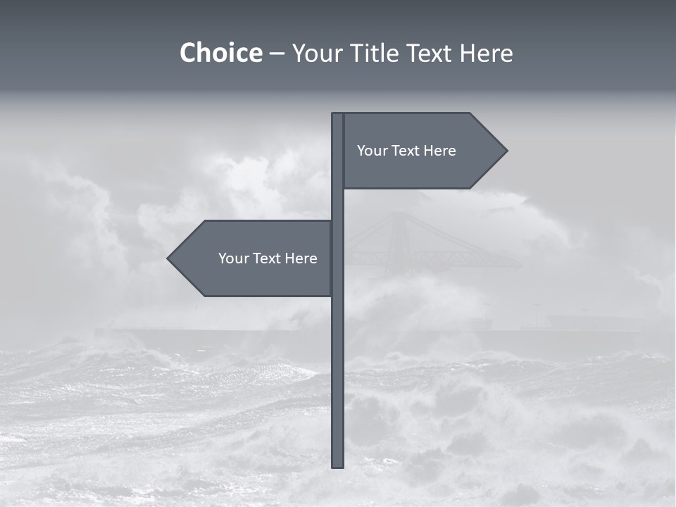 Leixoes Energy Dark PowerPoint Template