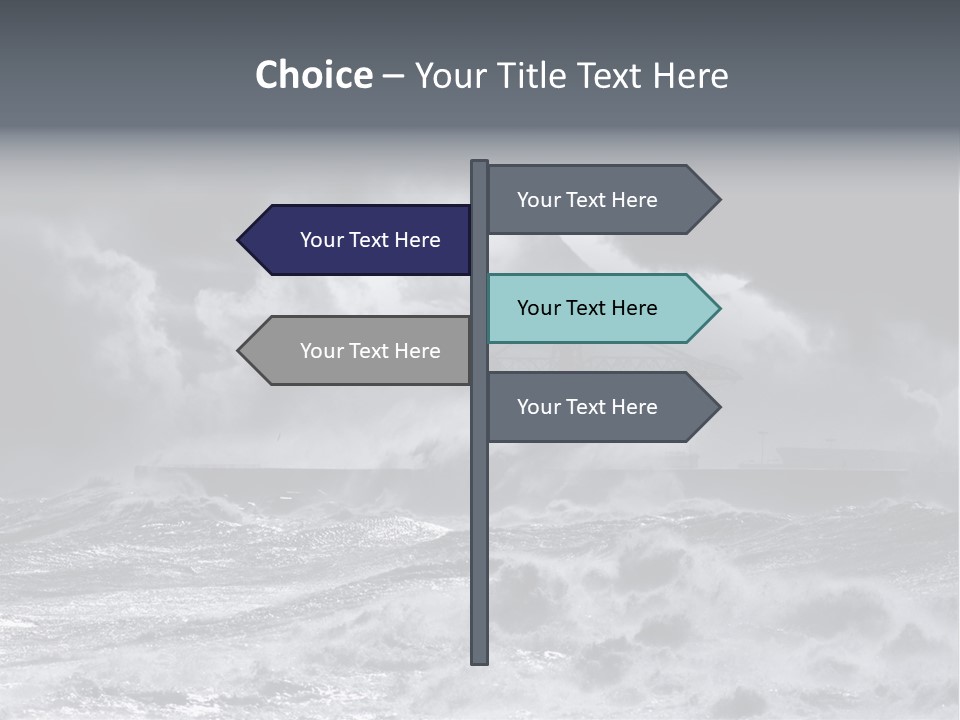 Leixoes Energy Dark PowerPoint Template