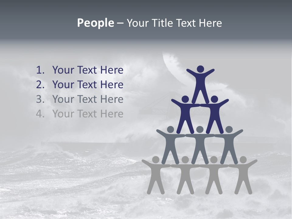 Leixoes Energy Dark PowerPoint Template