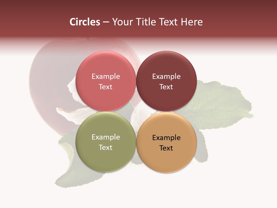 Sphere Nature Leaf PowerPoint Template