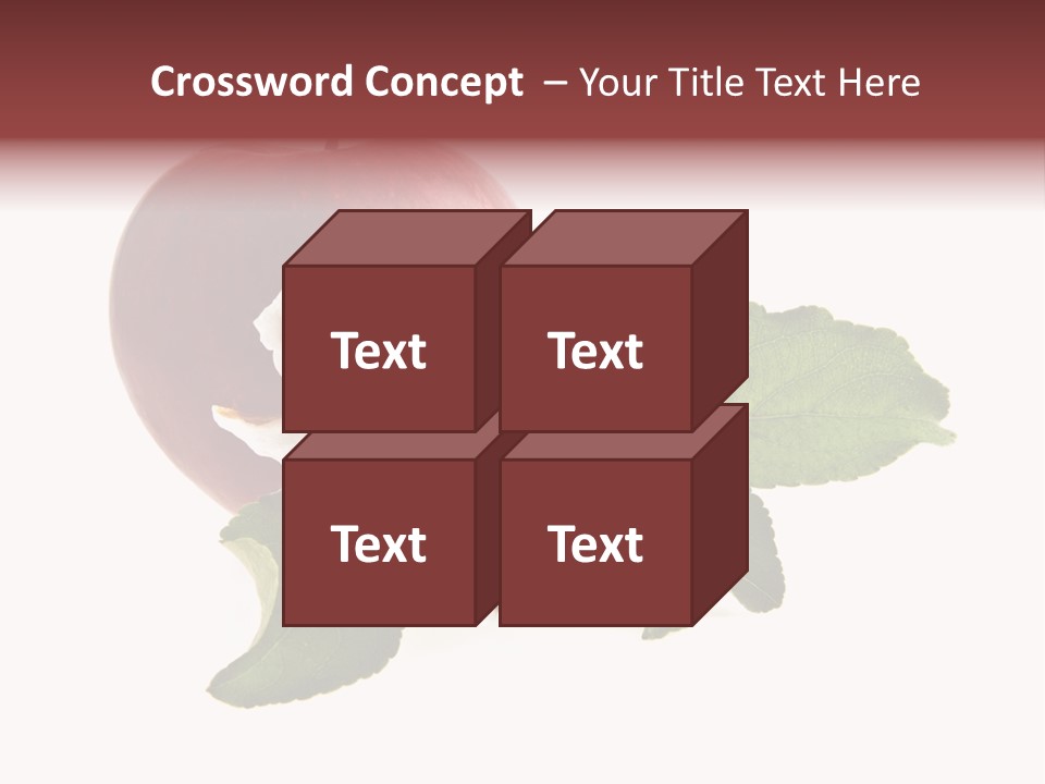 Sphere Nature Leaf PowerPoint Template