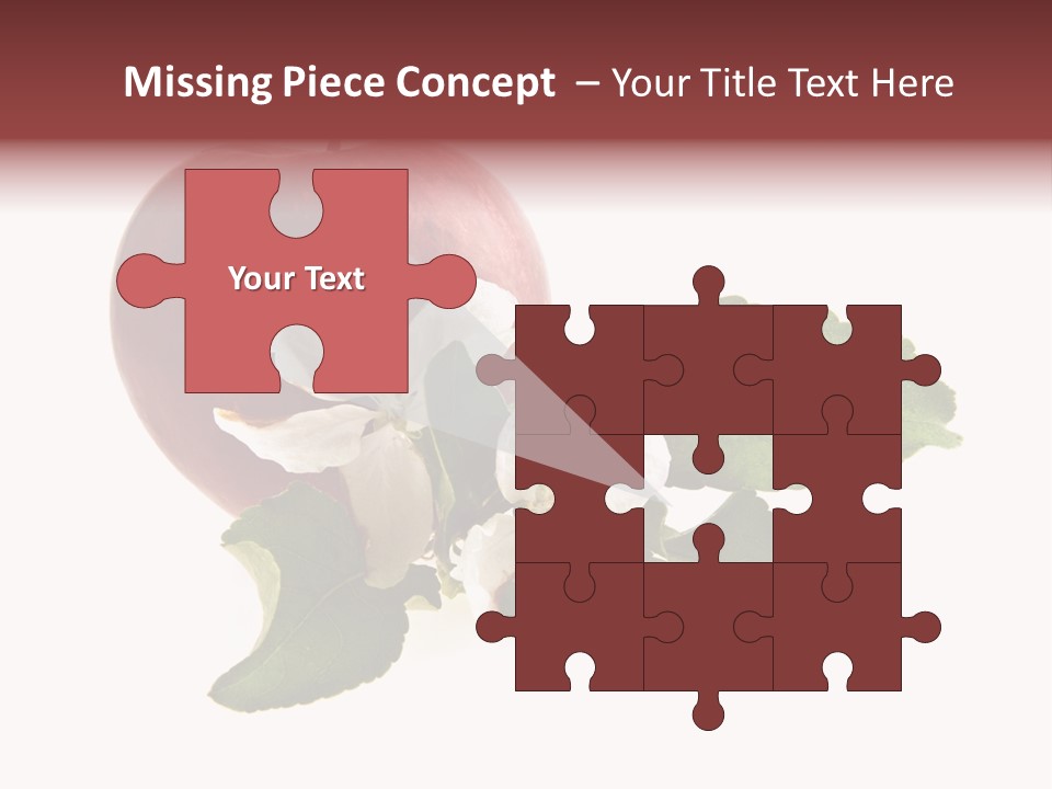 Sphere Nature Leaf PowerPoint Template