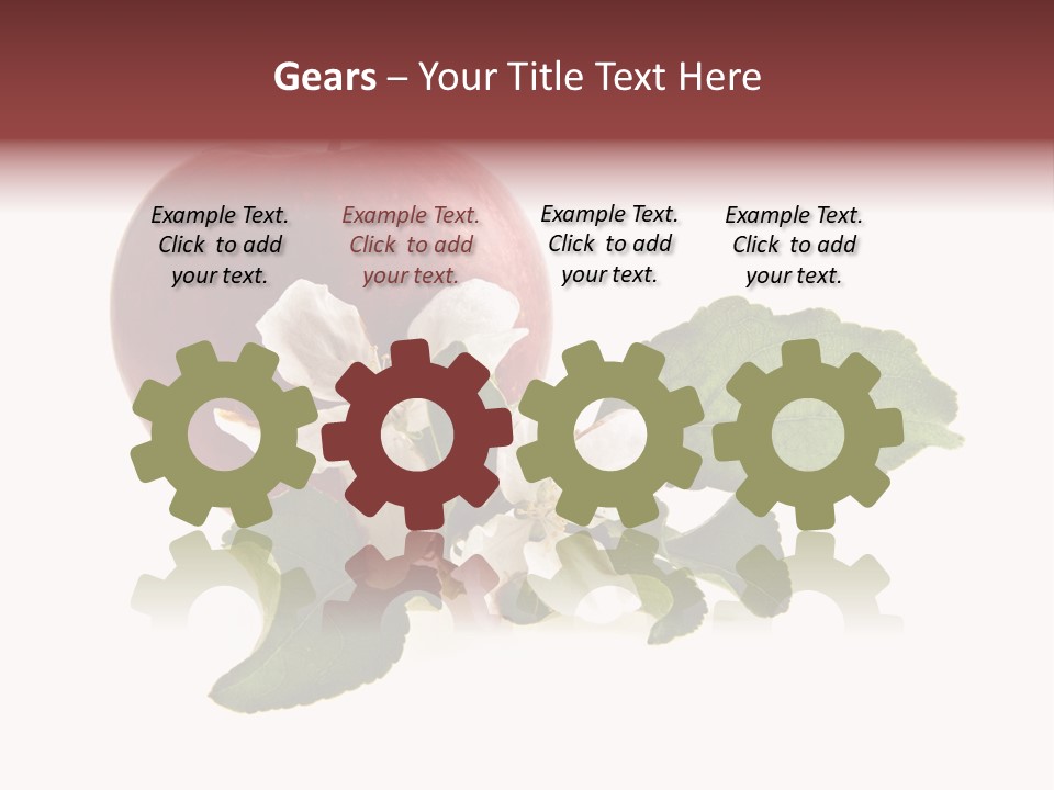 Sphere Nature Leaf PowerPoint Template