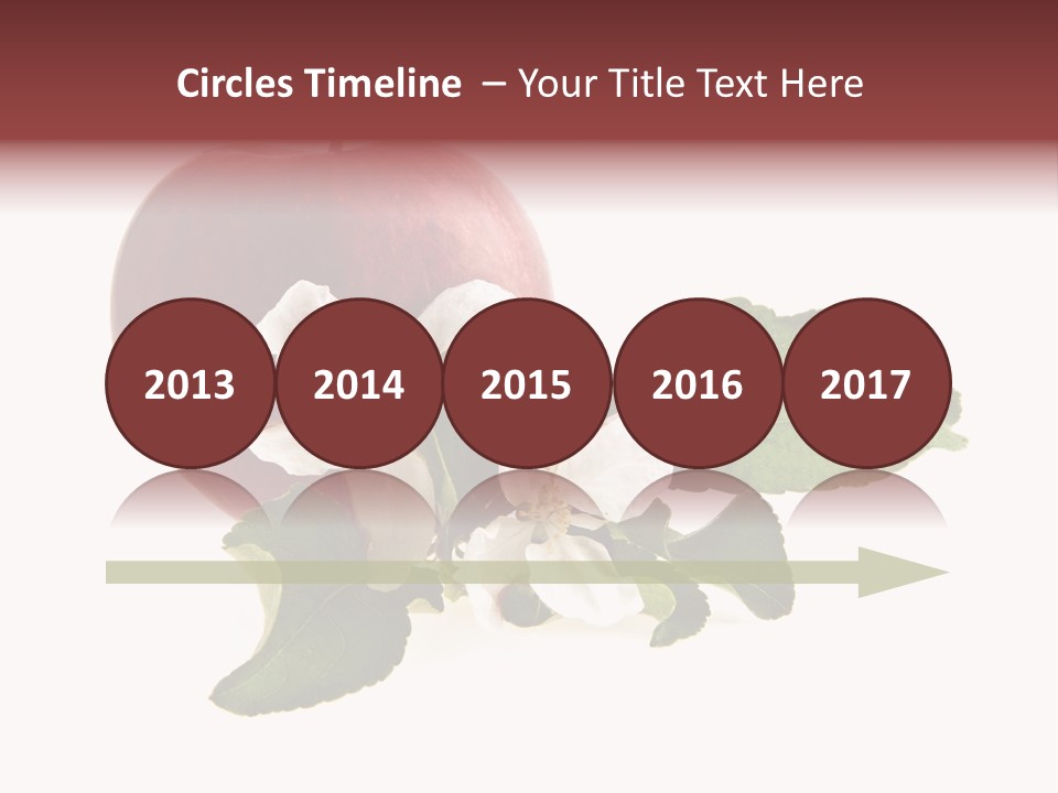 Sphere Nature Leaf PowerPoint Template