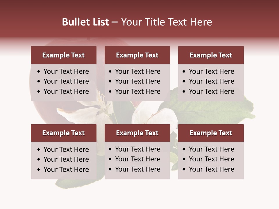 Sphere Nature Leaf PowerPoint Template
