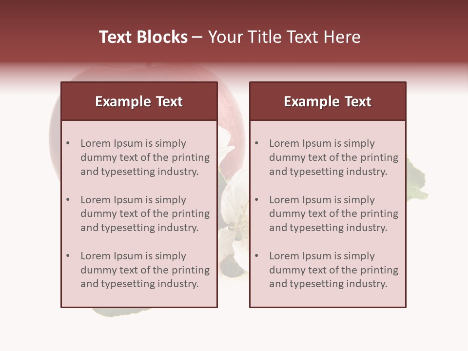 Sphere Nature Leaf PowerPoint Template