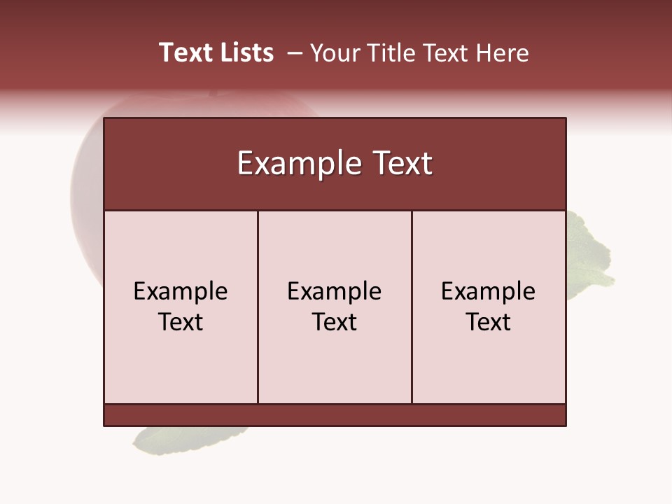 Sphere Nature Leaf PowerPoint Template