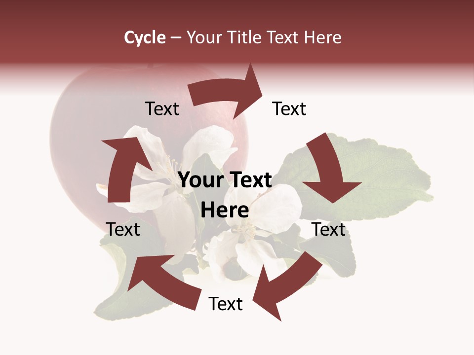 Sphere Nature Leaf PowerPoint Template