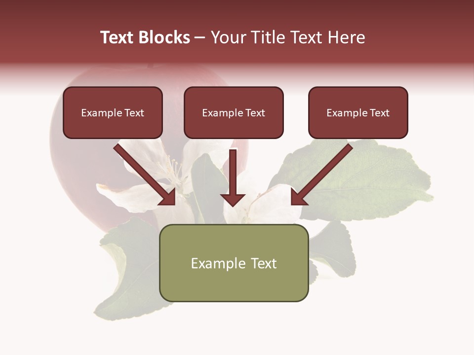 Sphere Nature Leaf PowerPoint Template