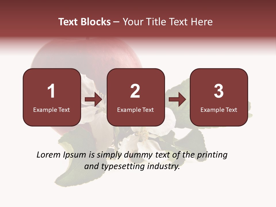 Sphere Nature Leaf PowerPoint Template