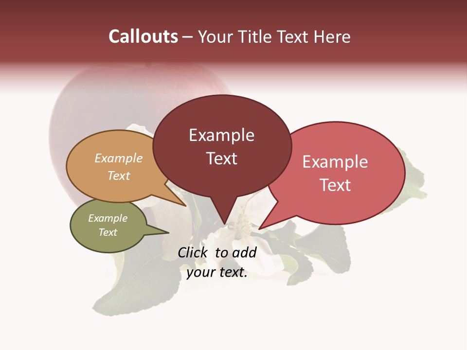 Sphere Nature Leaf PowerPoint Template