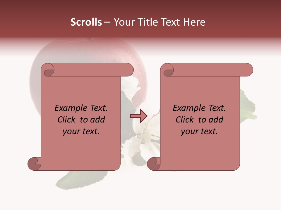Sphere Nature Leaf PowerPoint Template