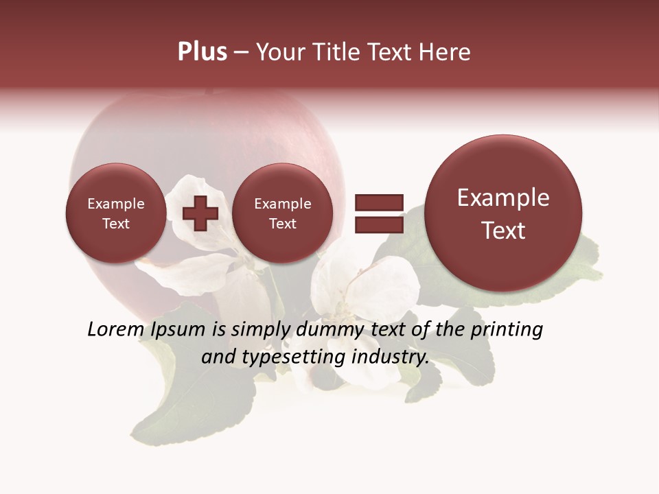 Sphere Nature Leaf PowerPoint Template
