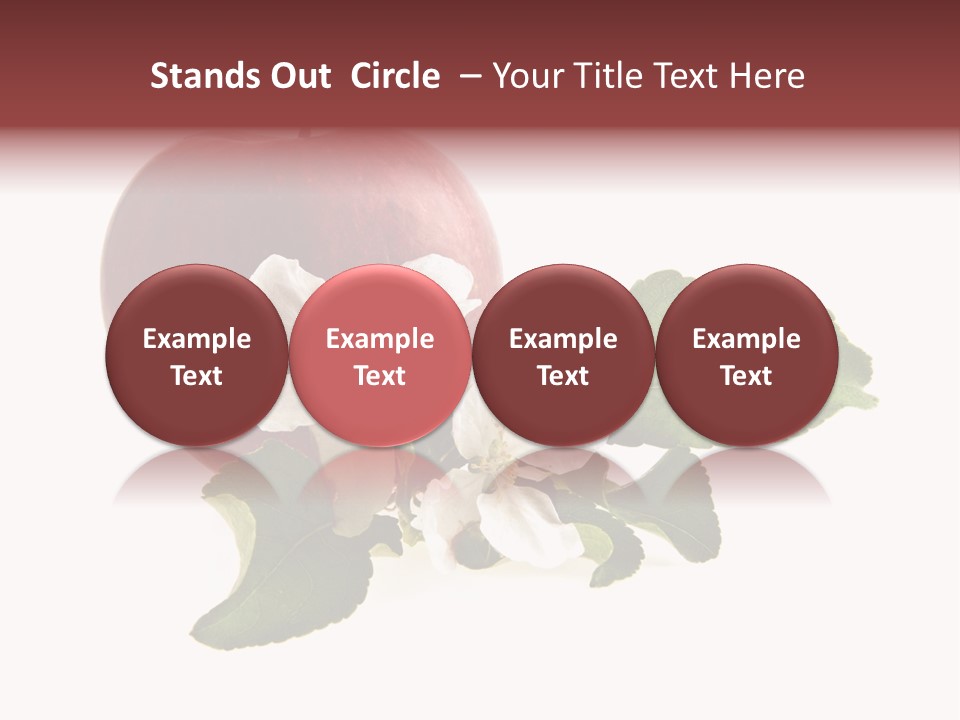 Sphere Nature Leaf PowerPoint Template