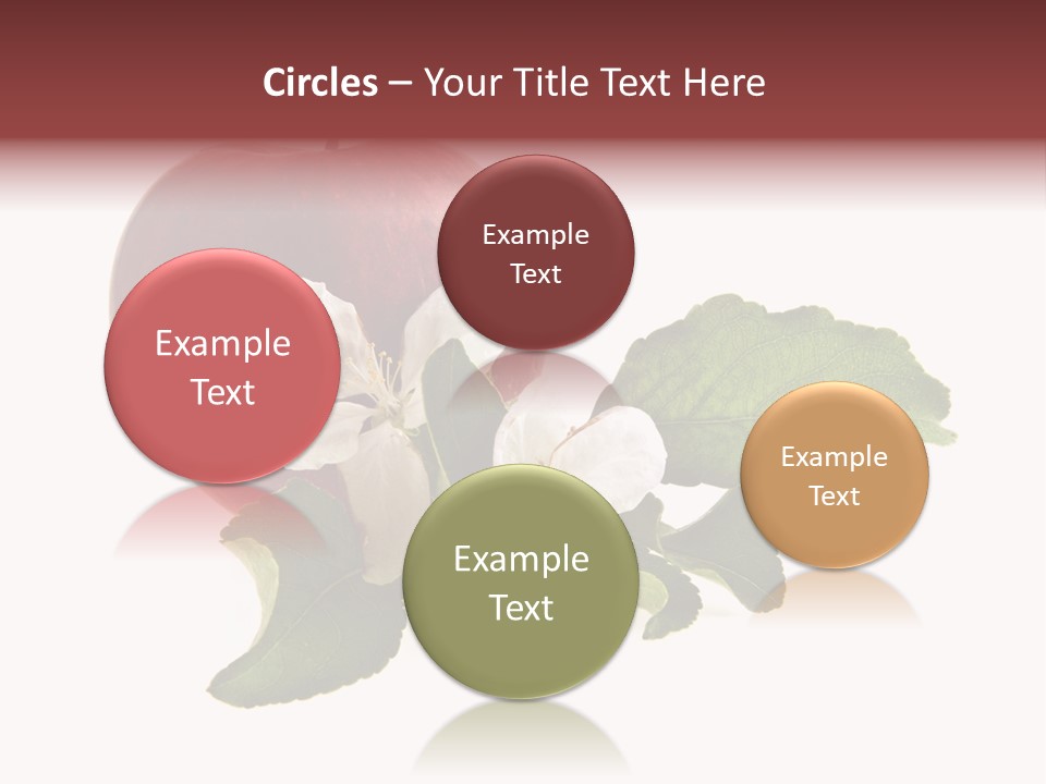 Sphere Nature Leaf PowerPoint Template