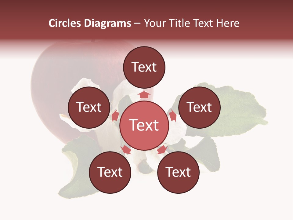 Sphere Nature Leaf PowerPoint Template