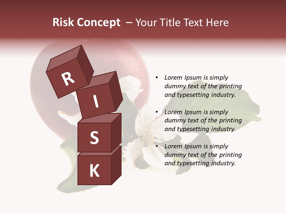 Sphere Nature Leaf PowerPoint Template