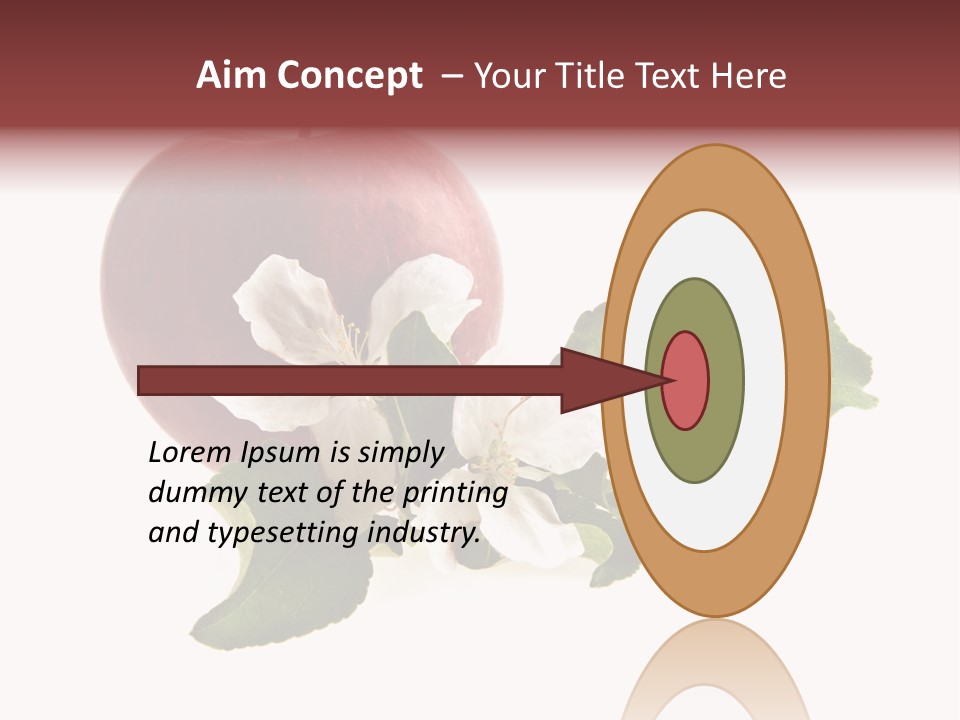 Sphere Nature Leaf PowerPoint Template