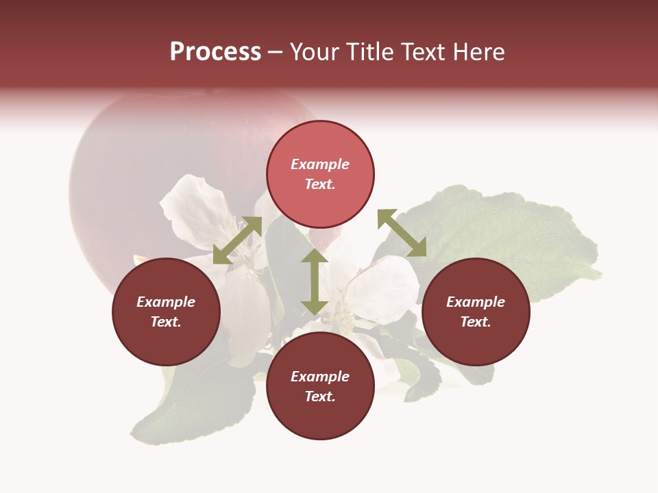 Sphere Nature Leaf PowerPoint Template