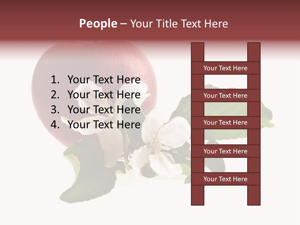 Sphere Nature Leaf PowerPoint Template