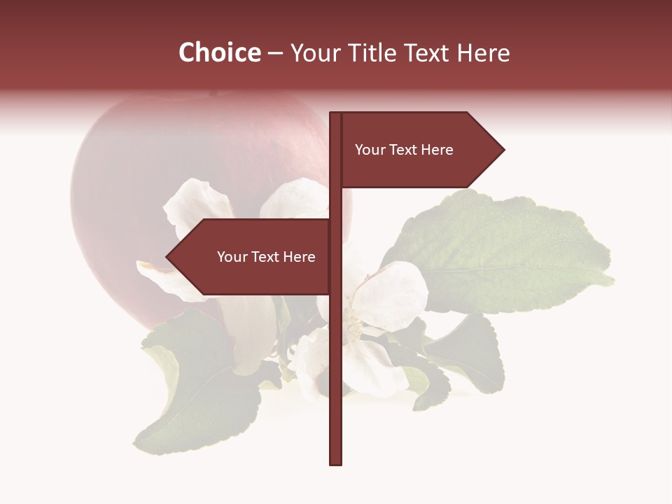 Sphere Nature Leaf PowerPoint Template