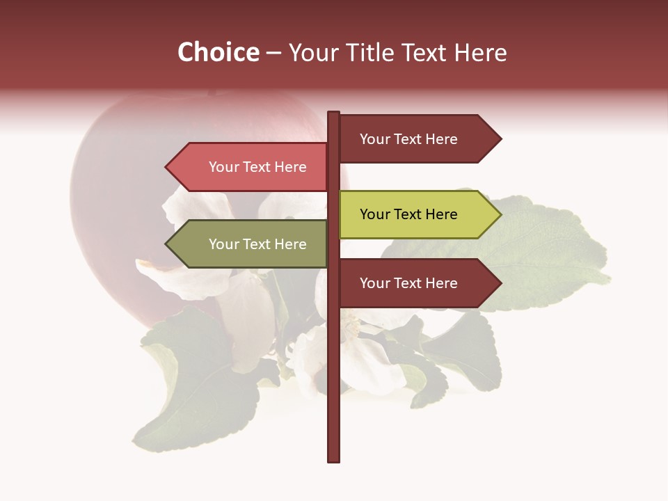 Sphere Nature Leaf PowerPoint Template