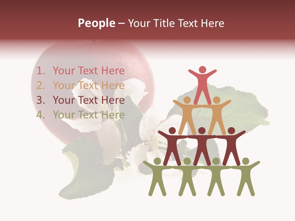 Sphere Nature Leaf PowerPoint Template