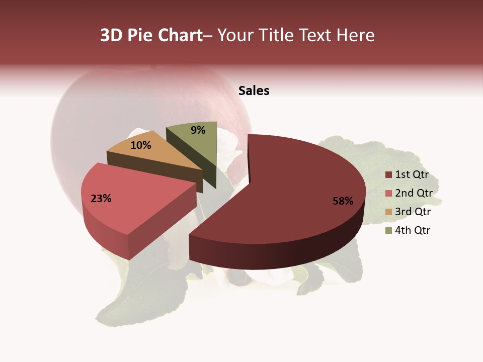 Sphere Nature Leaf PowerPoint Template
