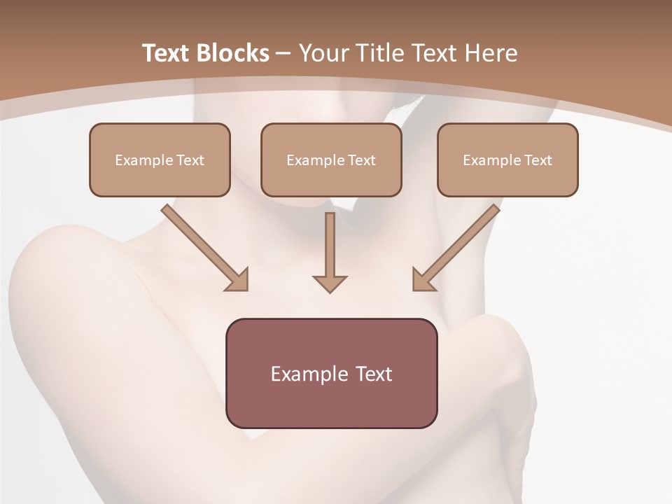 Hair Tyle Young Girl PowerPoint Template