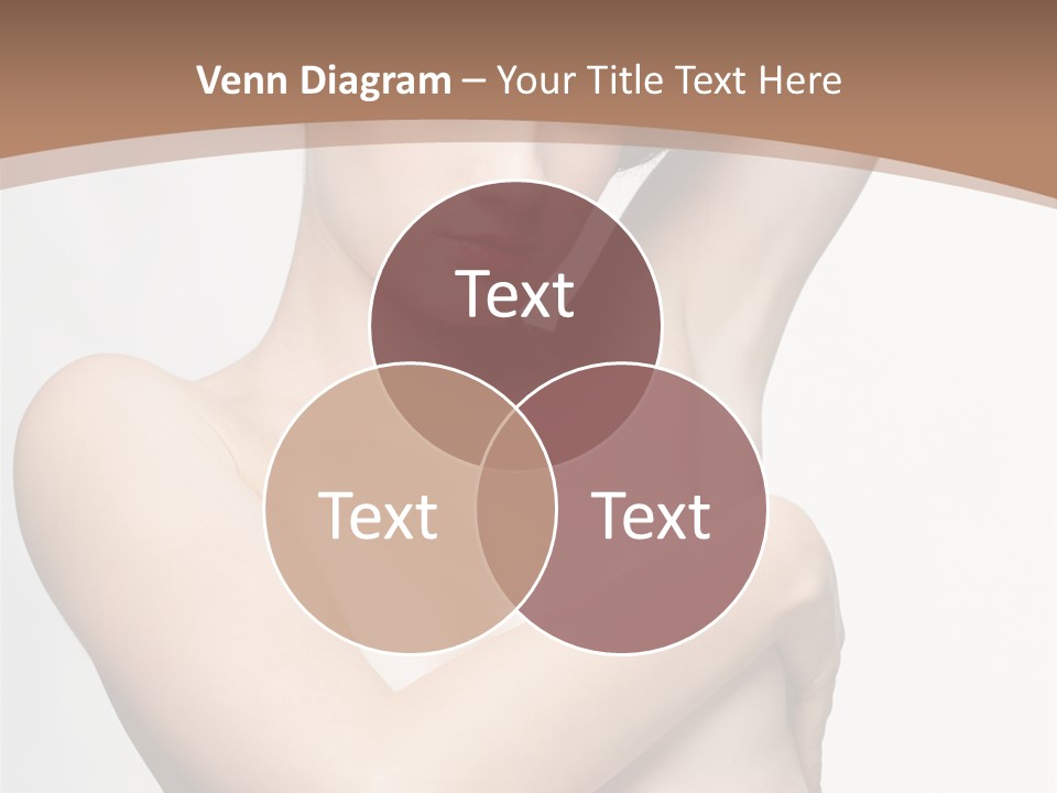 Hair Tyle Young Girl PowerPoint Template