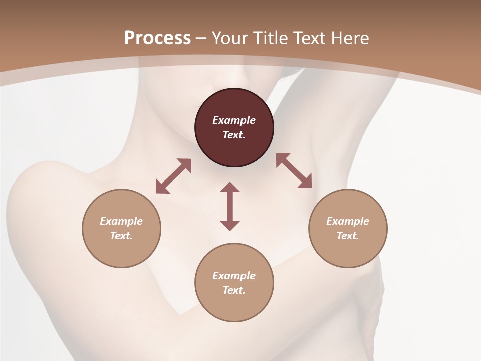 Hair Tyle Young Girl PowerPoint Template