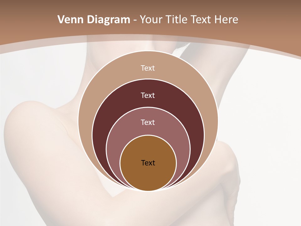 Hair Tyle Young Girl PowerPoint Template