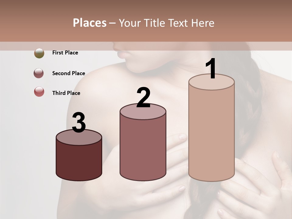 Hair Girl Attractive PowerPoint Template